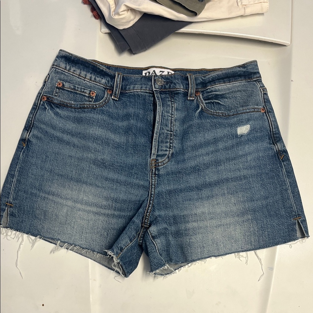 Daze Blue Denim Women's Jean Shorts